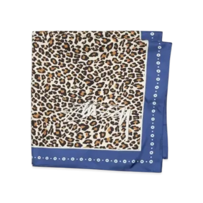 Stussy Silk Bandana "Leopard"