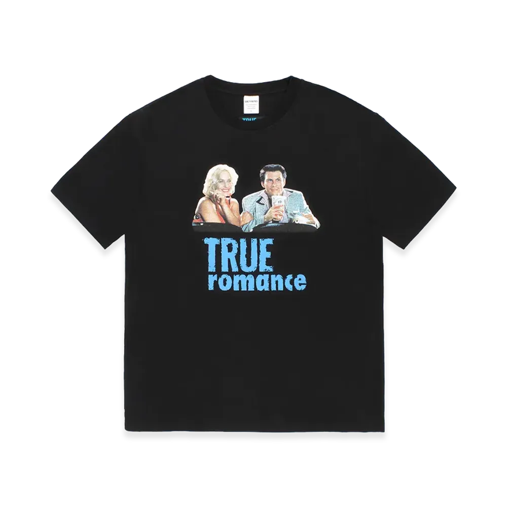 WACKO MARIA x True Romance Washed Heavy Weight T-Shirt "Black"