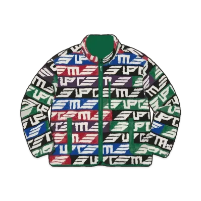 Supreme Geo Reversible WINDSTOPPER Fleece Jacket "Multi"