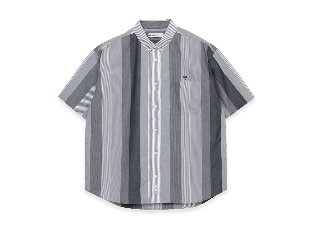 GDC Stripe Shirt "Black"