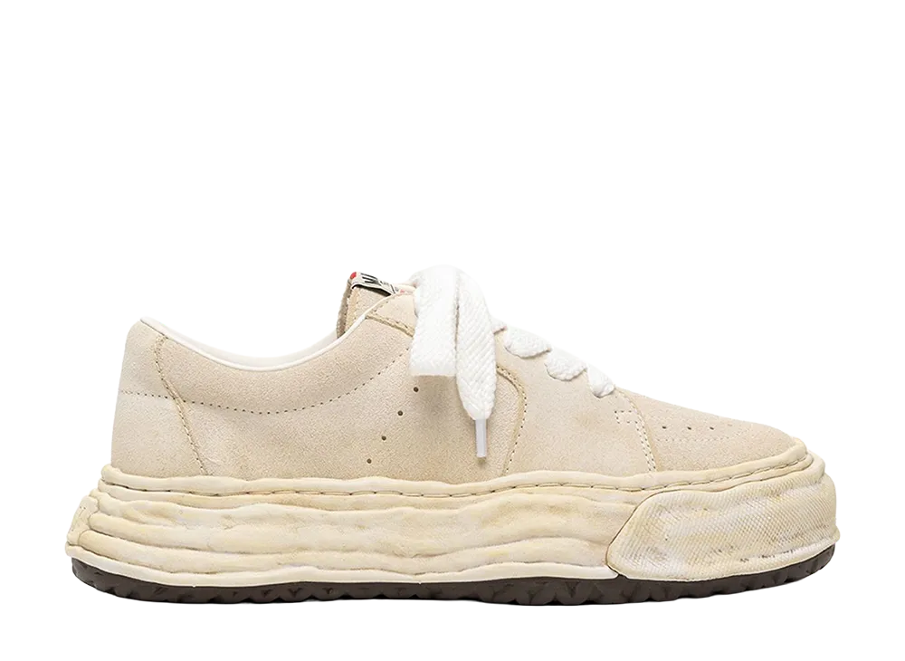 Maison MIHARA YASUHIRO ERIC OG Sole Overdyed Suede Low-top Sneakers "White"