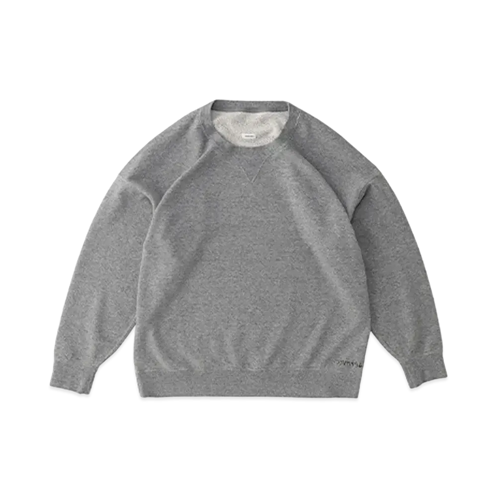 visvim JUMBO SWEAT L/S (NUMBERING) "Grey"