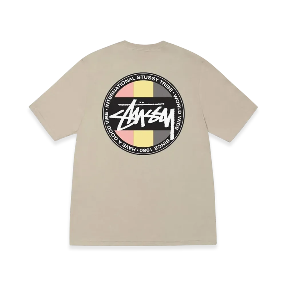 Stussy Classic Dot Tee "Khaki"