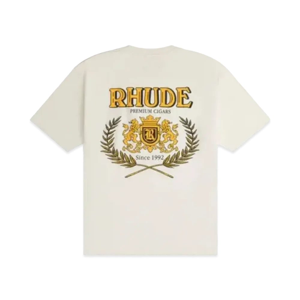 RHUDE Cresta Cigar Tee "White"