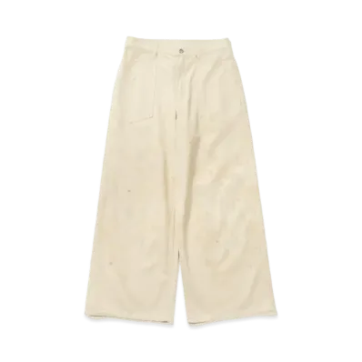 Younger Song dirt processing duck pants "Beige"