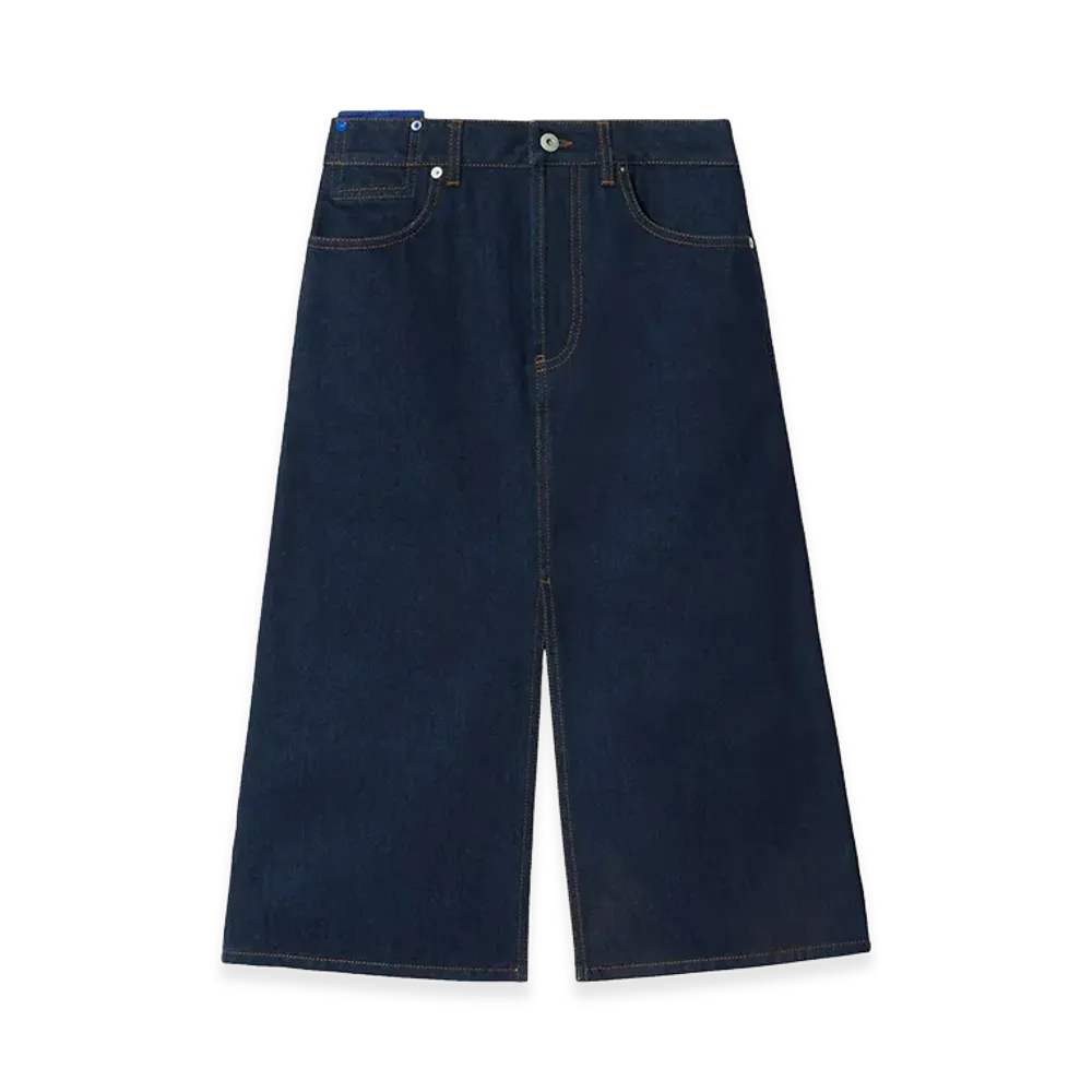 Burberry Women's Monochrome Long Skirt "Blue"