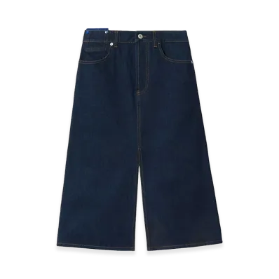 Burberry Women's Monochrome Long Skirt "Blue"