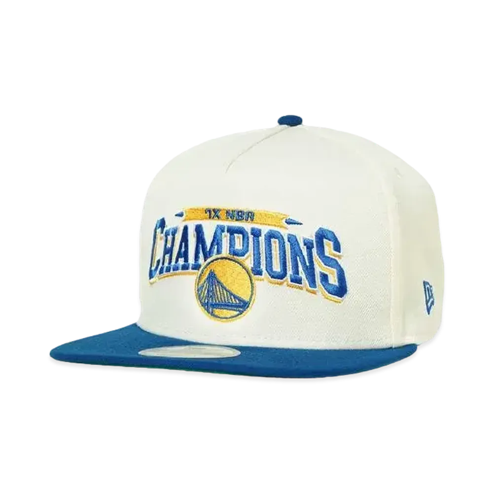 NEW ERA 950AF NBA CHAMPION GOLWAR "CHROME/LIGHT ROYAL"