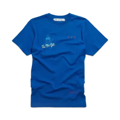 OFF-WHITE END. BANDIT TEE "Blue"