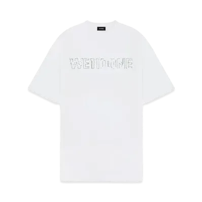 WE11DONE Dot Logo T-shirt "White"