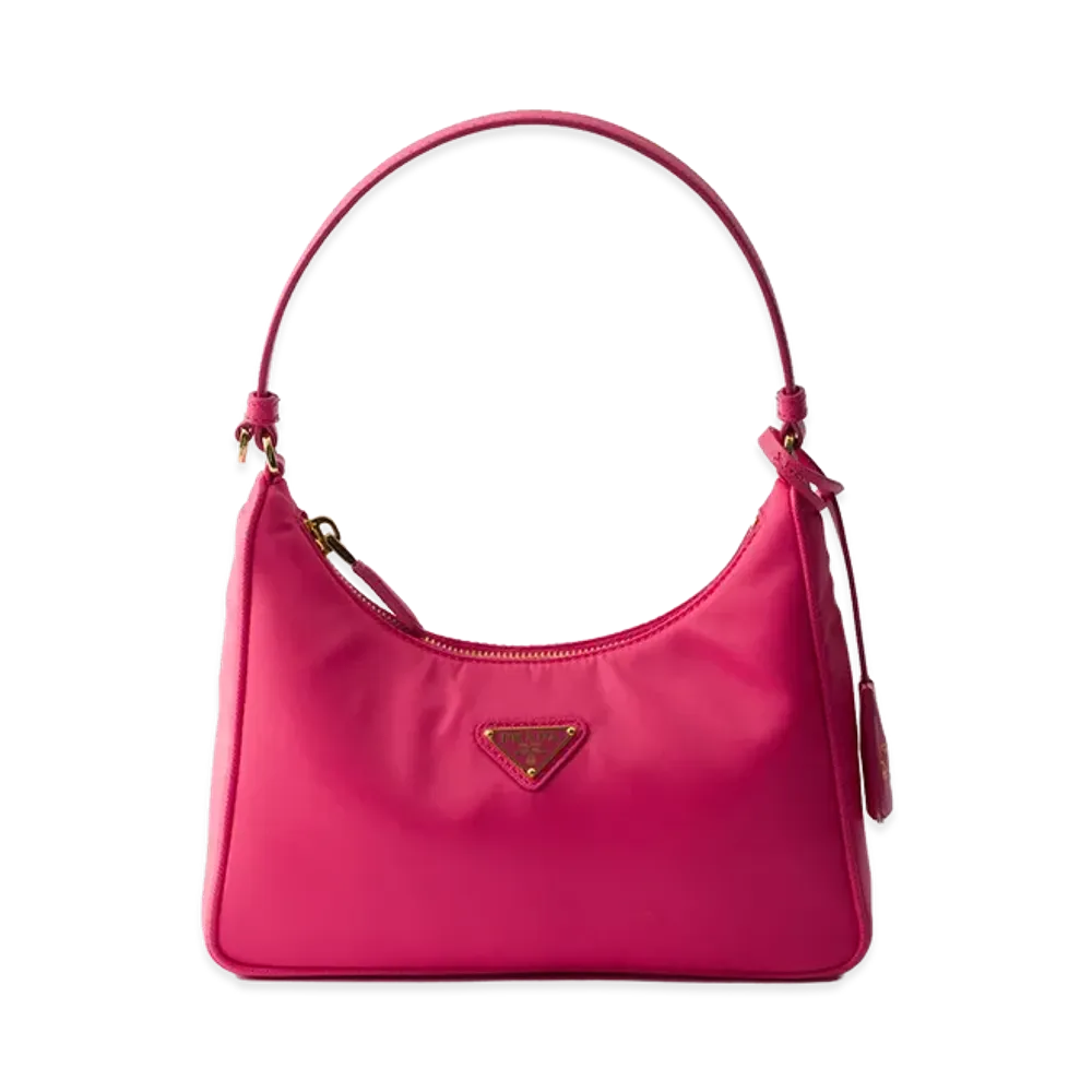 PRADA Re-Edition 2005 Re-Nylon Mini Bag "Peony Pink"