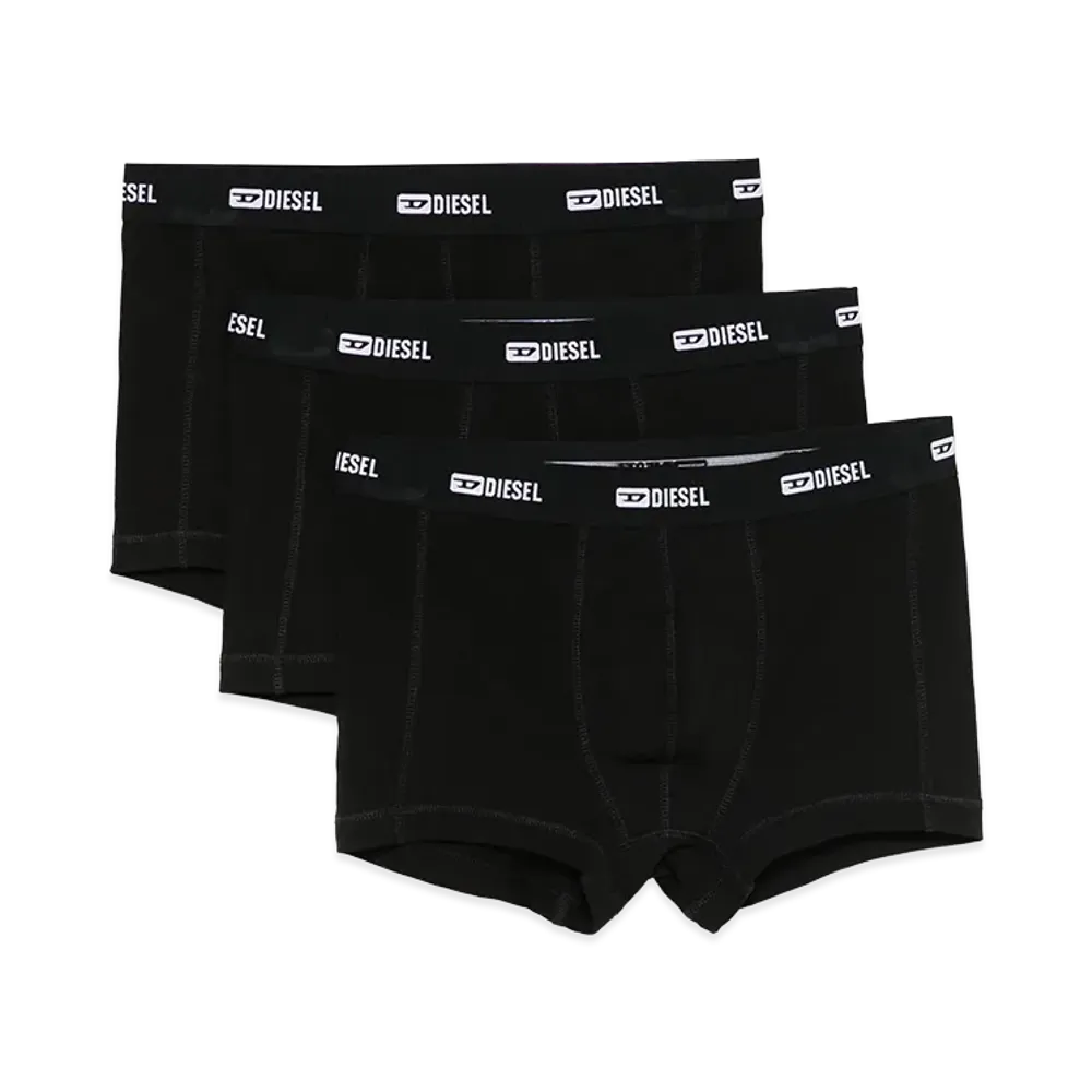 Diesel 3-Pack Boxer Shorts With Logo "Denim"