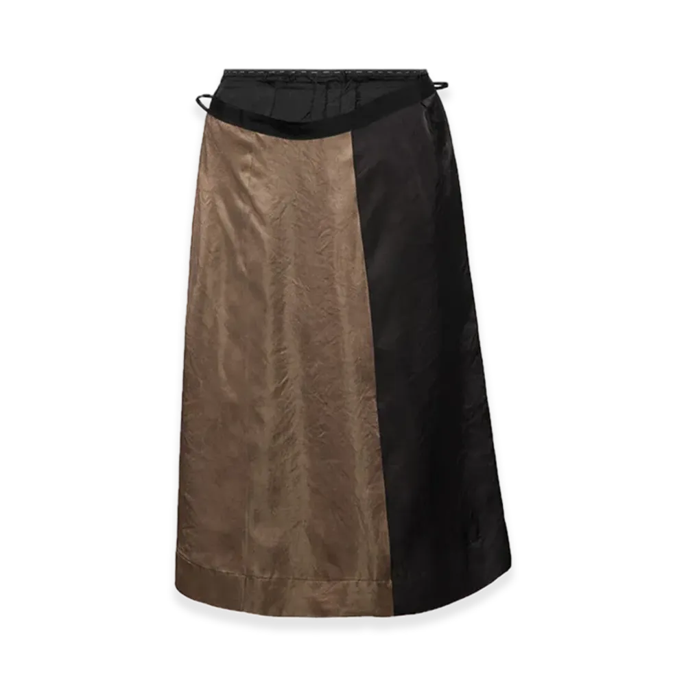 Maison Margiela Midi Skirt "Brown/Black"