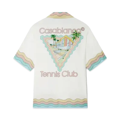 Casablanca Maison De Reve Silk Shirt "Multi"
