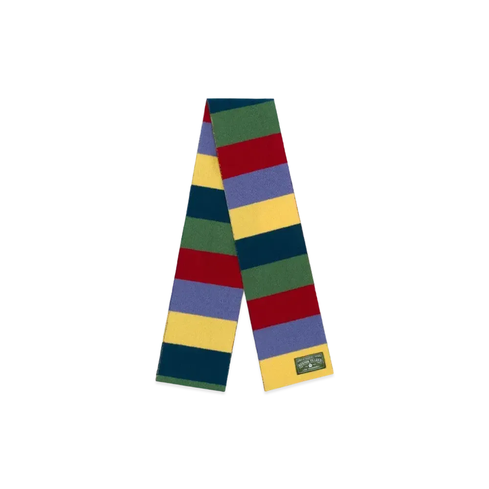 DENIM TEARS Lizzie Scarf "Red"