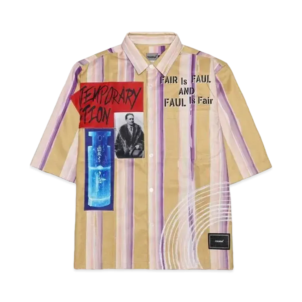 WANNA W OF ANARCHY Shirts "BEIGE"