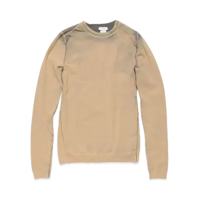 Acne Studios Long Sleeve Cutout T-Shirt "Desert Beige"