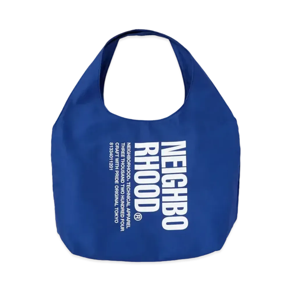 NEIGHBORHOOD ID Tote Bag-M "Blue"