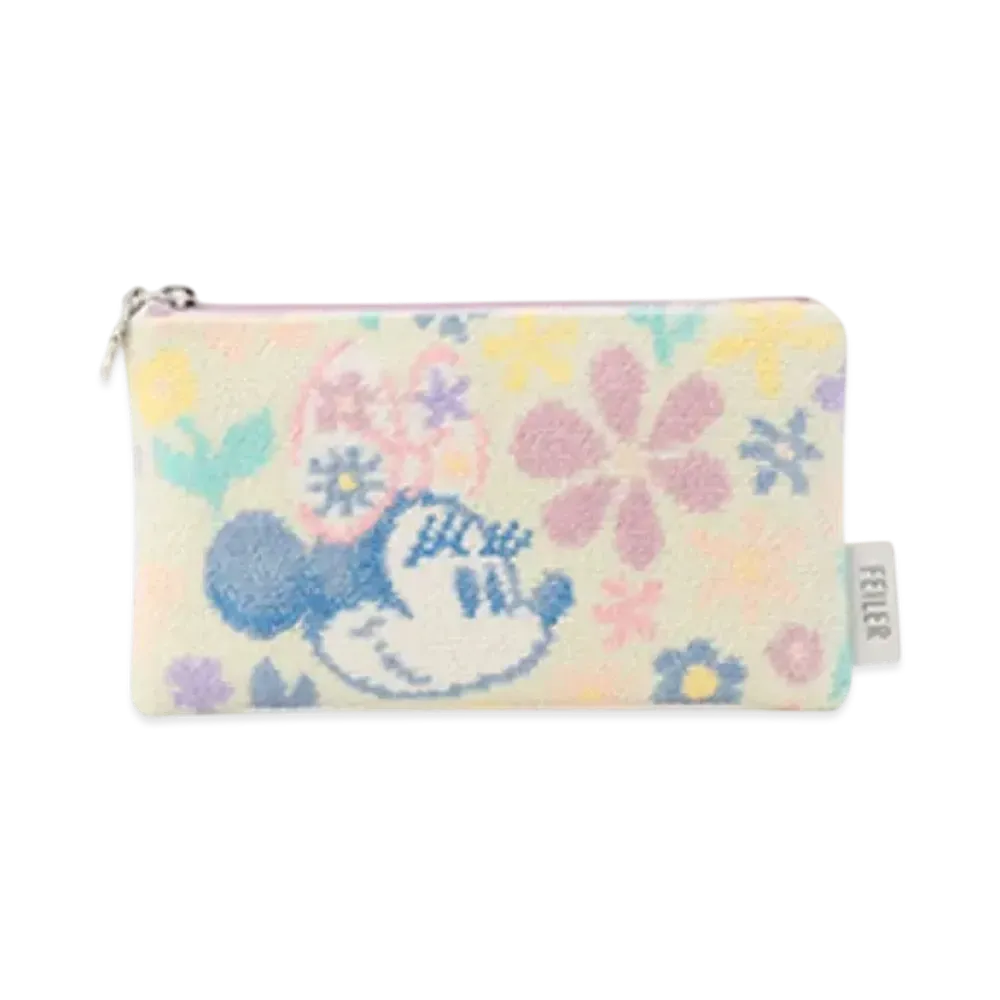 FEILER Disney Design In My Ribbon Flat Pouch "Pale Green"
