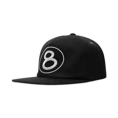 Stussy NUMBER 8 CAP "Black"