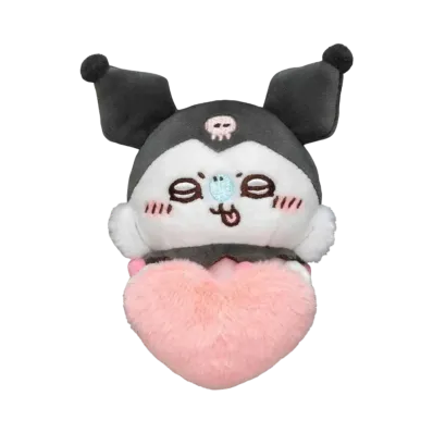 Gray Parka Service -Chikawa- Chikawa x Sanrio Characters Desktop (Momonga Kuromi)