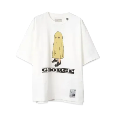 Maison MIHARA YASUHIRO George Printed Half Sleeve T-Shirt "White"