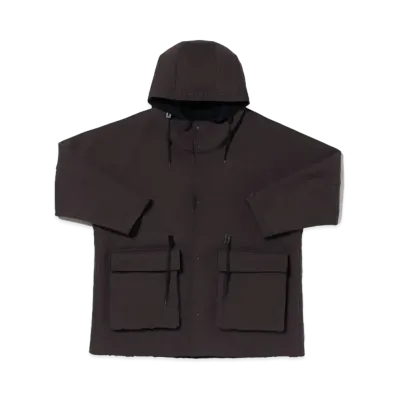 N.HOOLYWOOD Reversible Hoodie Coat "Brown"