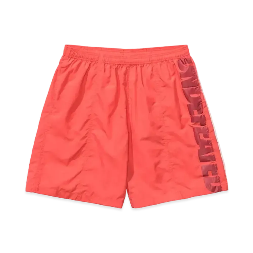 UNDEFEATED SEAMED LOGO SHORT - 50029 "Red"