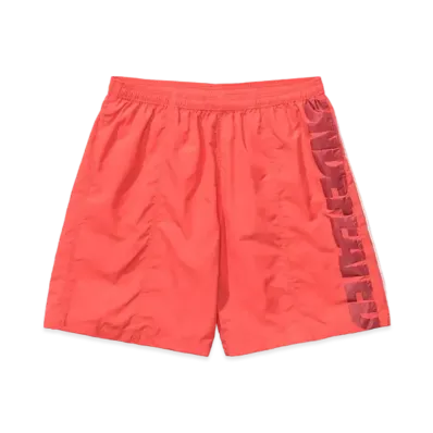 UNDEFEATED SEAMED LOGO SHORT - 50029 "Red"