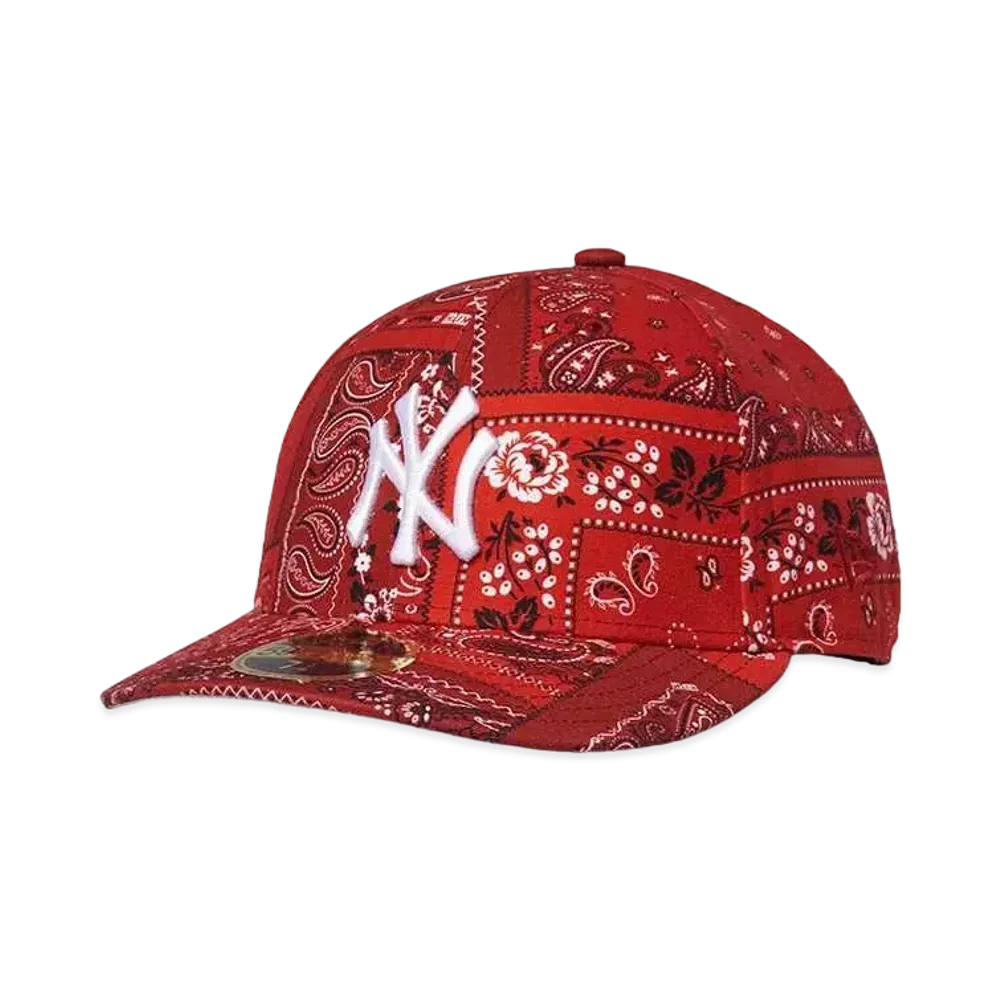 KITH × NEW ERA Yankees Deconstructed Bandana Low Profile "Pyre"