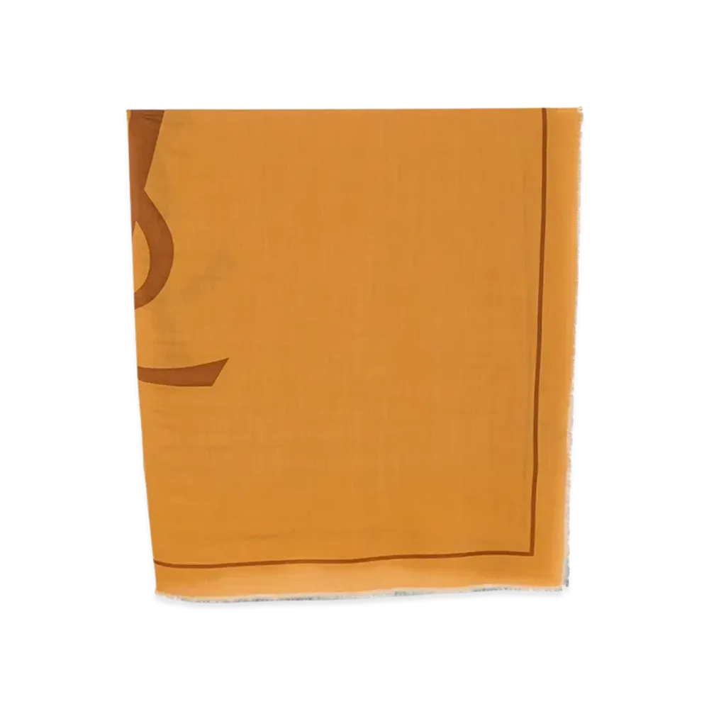 Saint Laurent Women's Scarfs "Orange"