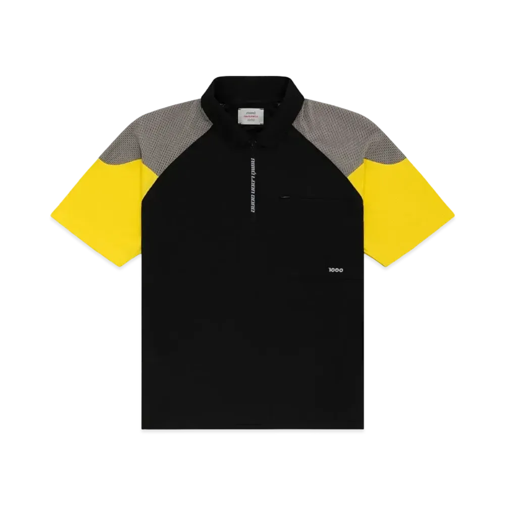 Aime Leon Dore x New Balance Zip Polo "Black"