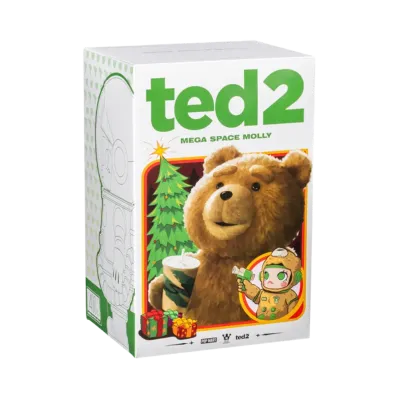 POP MART "MEGA COLLECTIONS" 400% SPACE MOLLY Ted 2