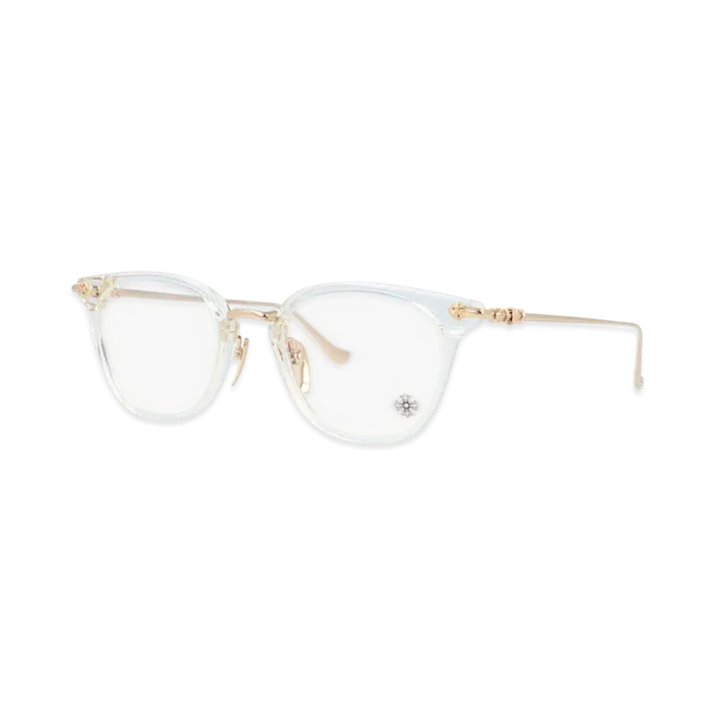 Chrome Hearts SHAGASS 51 Wellington Floral "Crystal/Gold"