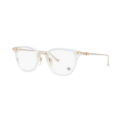 Chrome Hearts SHAGASS 51 Wellington Floral "Crystal/Gold"