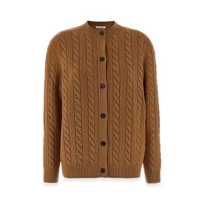 The Row Women's 'Loneke' Cardigan "Brown"