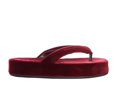 BALENCIAGA Women's Jet Lag Thong "Red"
