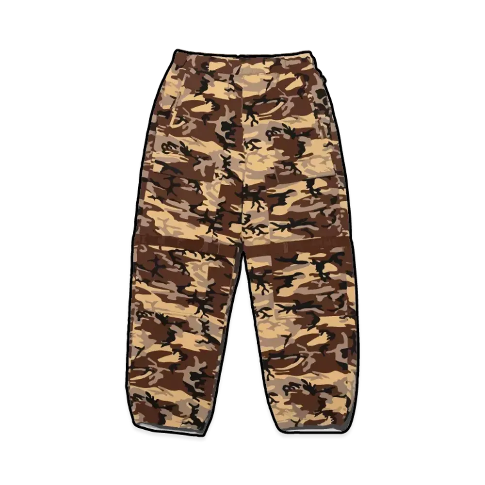 Supreme x Marithe + Francois Girbaud Shuttle Tape Cargo Sweatpant "Camo"