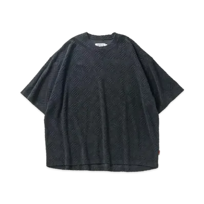TIGHTBOOTH Checker Plate T-shirt "Black"