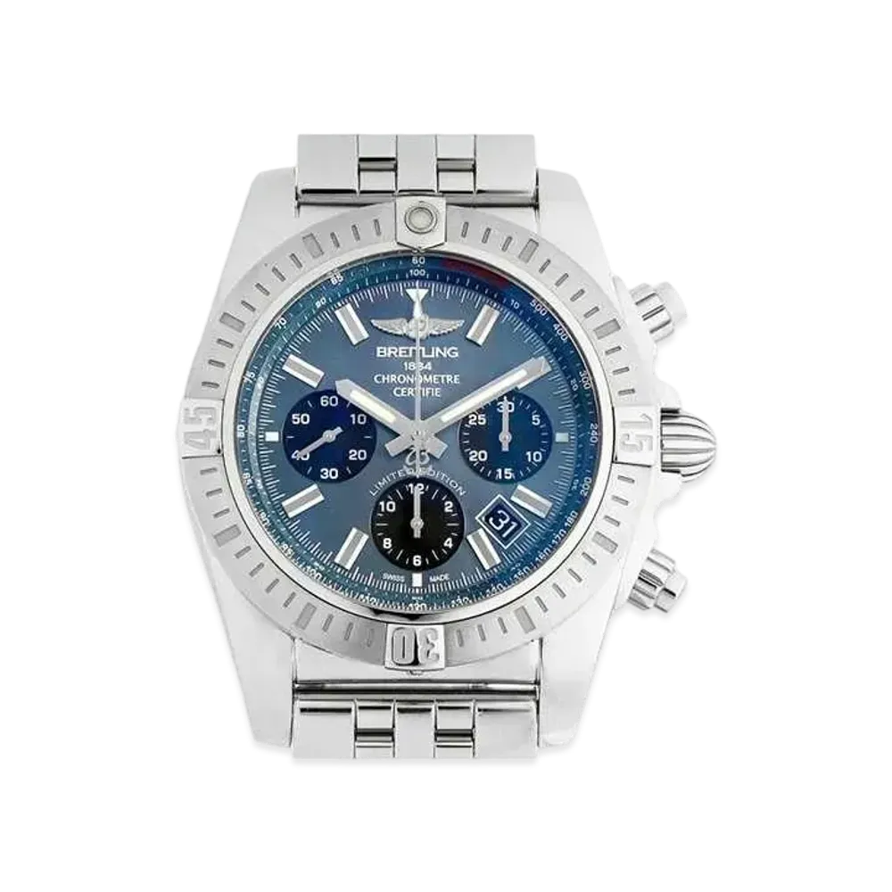Breitling Chronomat 44 JSP Japan Exclusive 300 "Black Shell/Black/Stainless Steel"