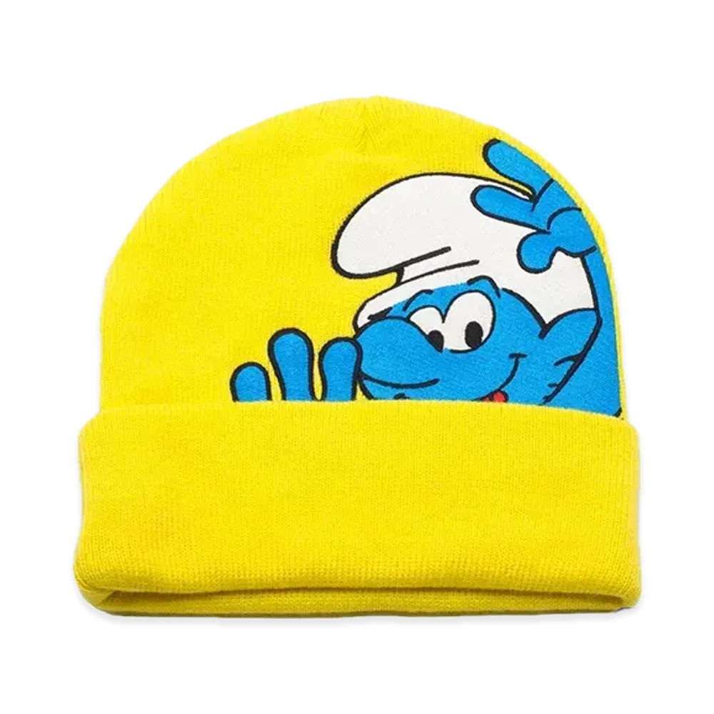 Supreme x Smurfs Beanie "Yellow"