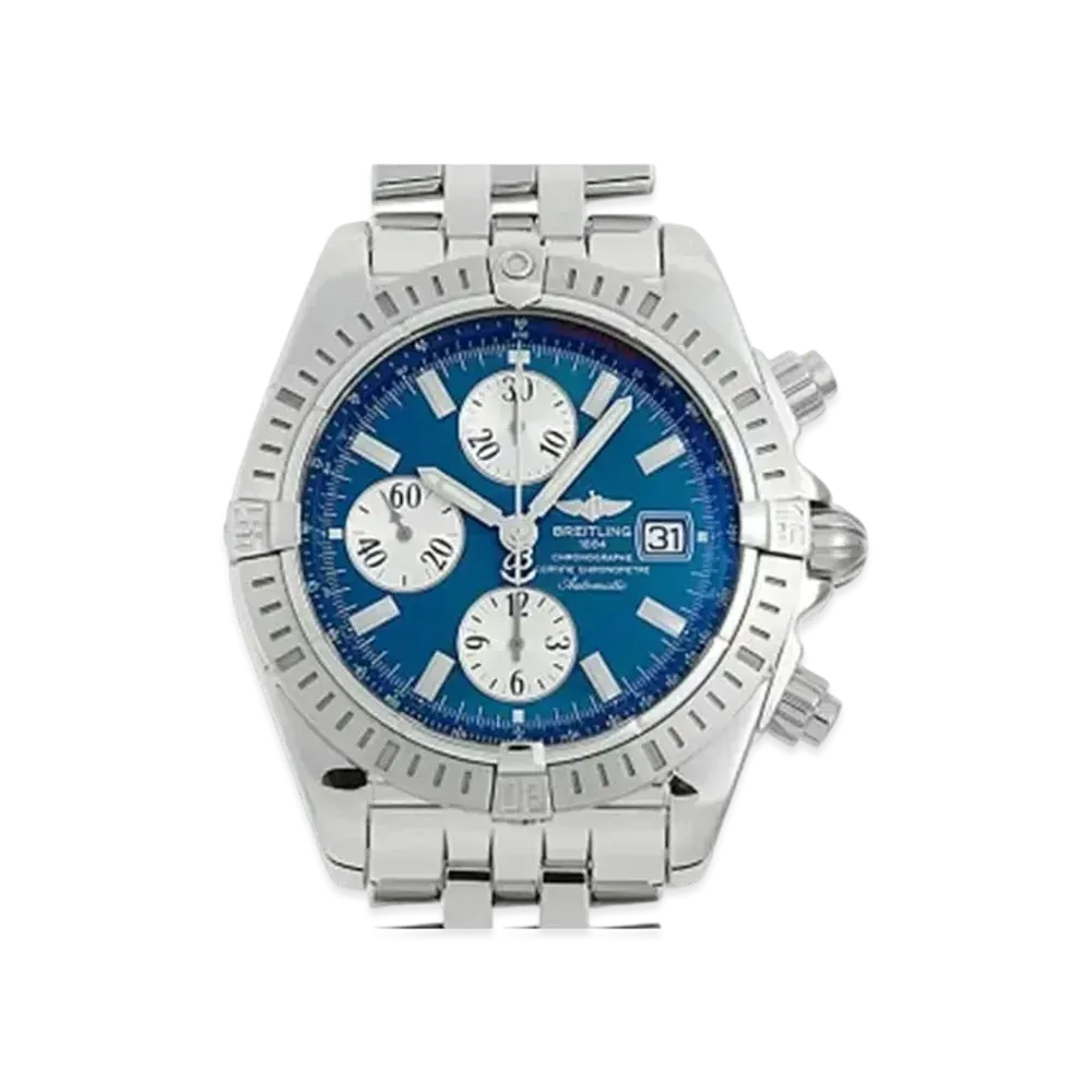 Breitling Chronomat Evolution "Blue/Stainless Steel"