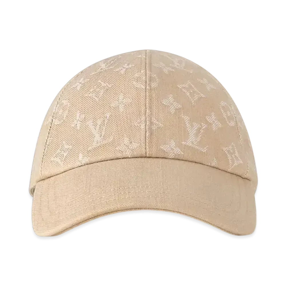 Louis Vuitton Monogram Denim Cap "Beige Sable"