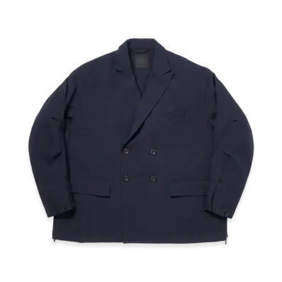 DAIWA PIER39 Women's Tech Double-Breasted Jacket "Navy"