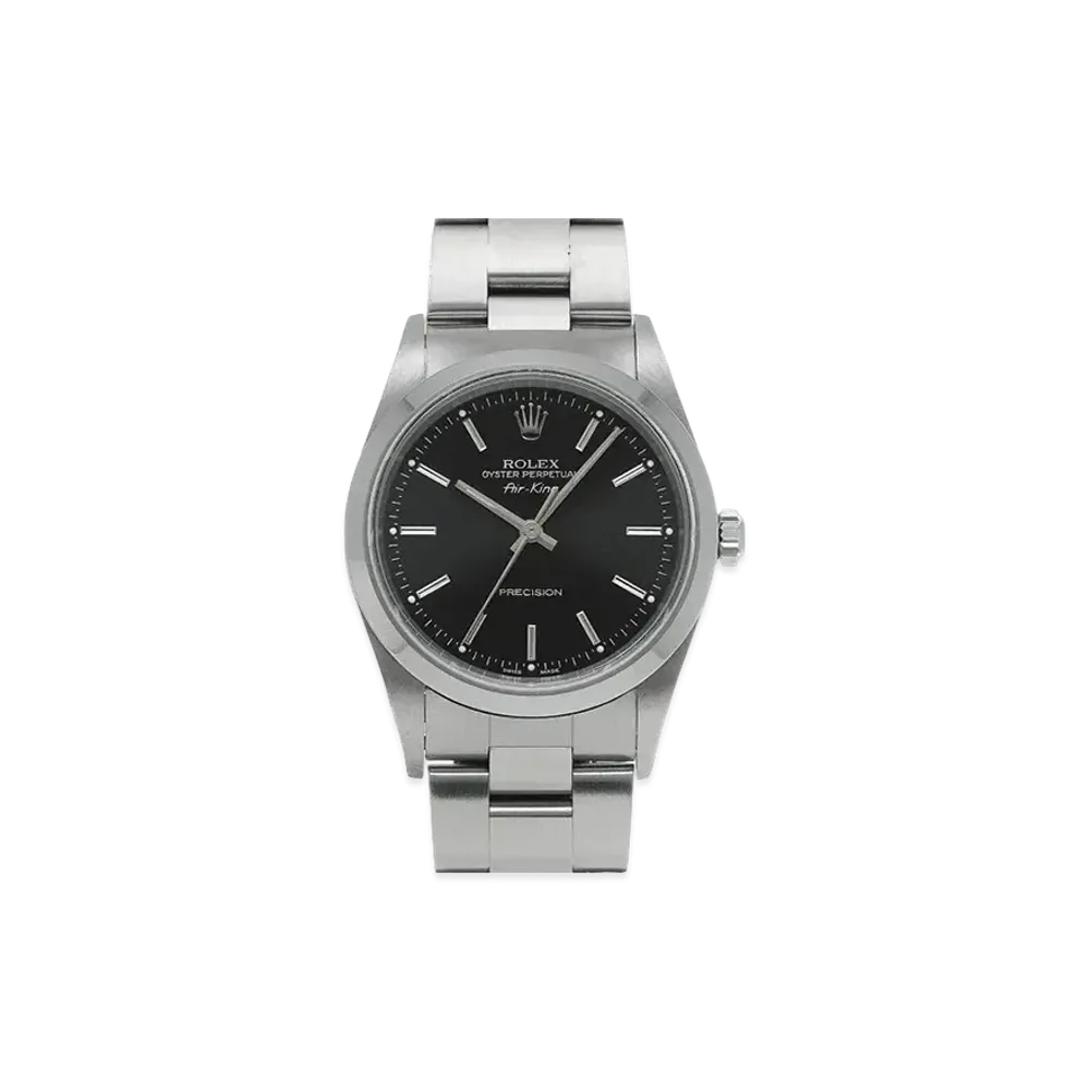 ROLEX Air-King "Black/Stainless Steel"