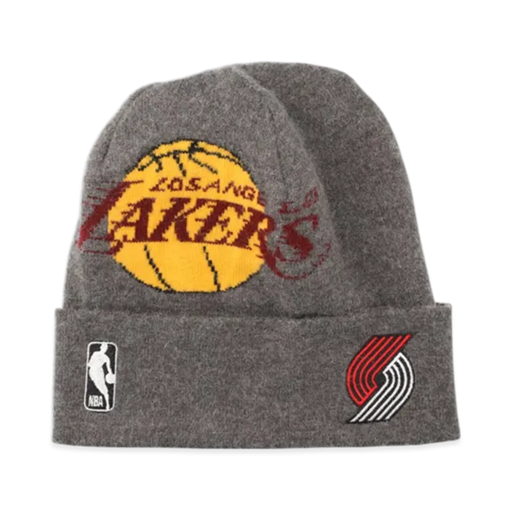 WIND AND SEA x NBA Jacquard Knit Cap "Lakers Blazers"