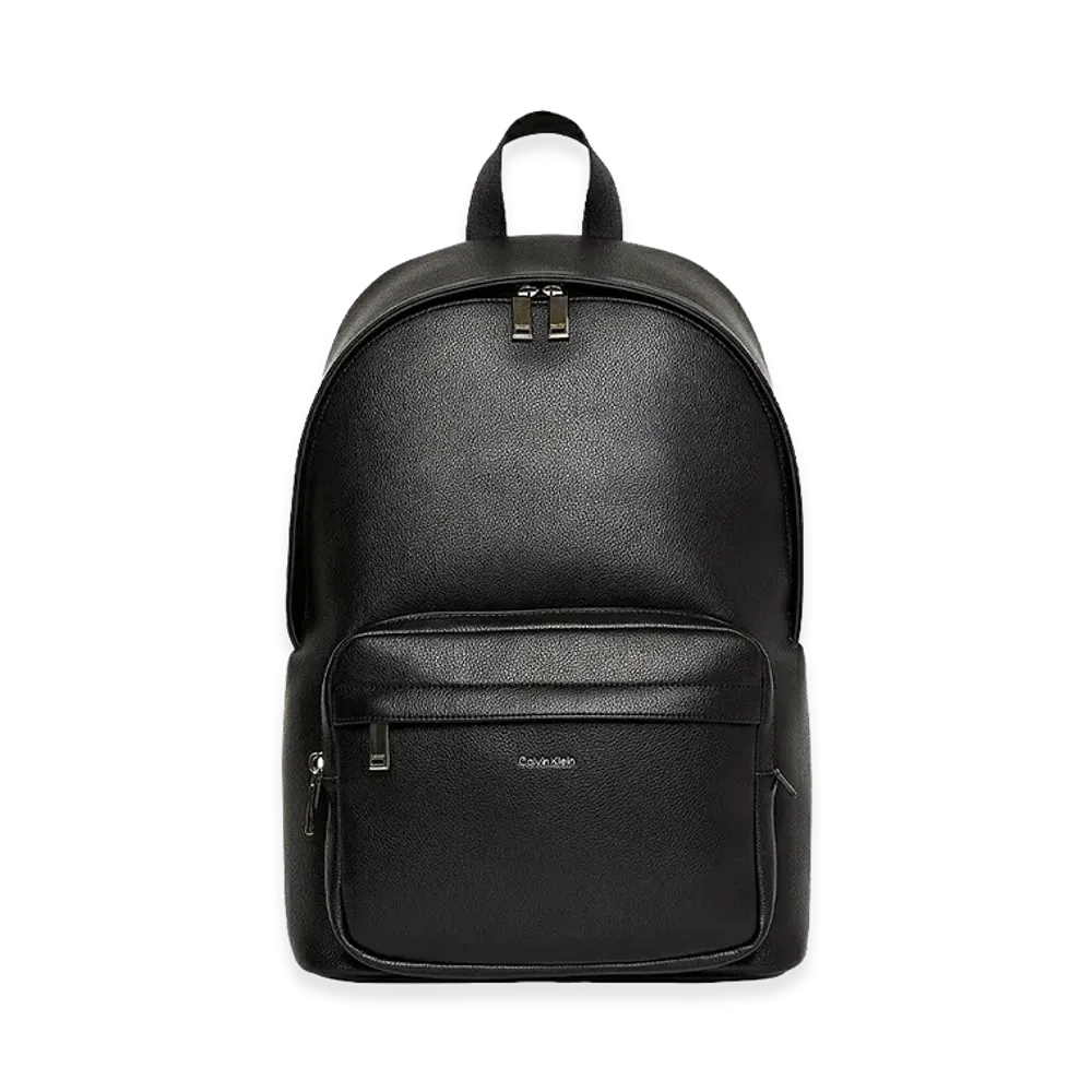 Calvin Klein Raised Round Backpack "Black"