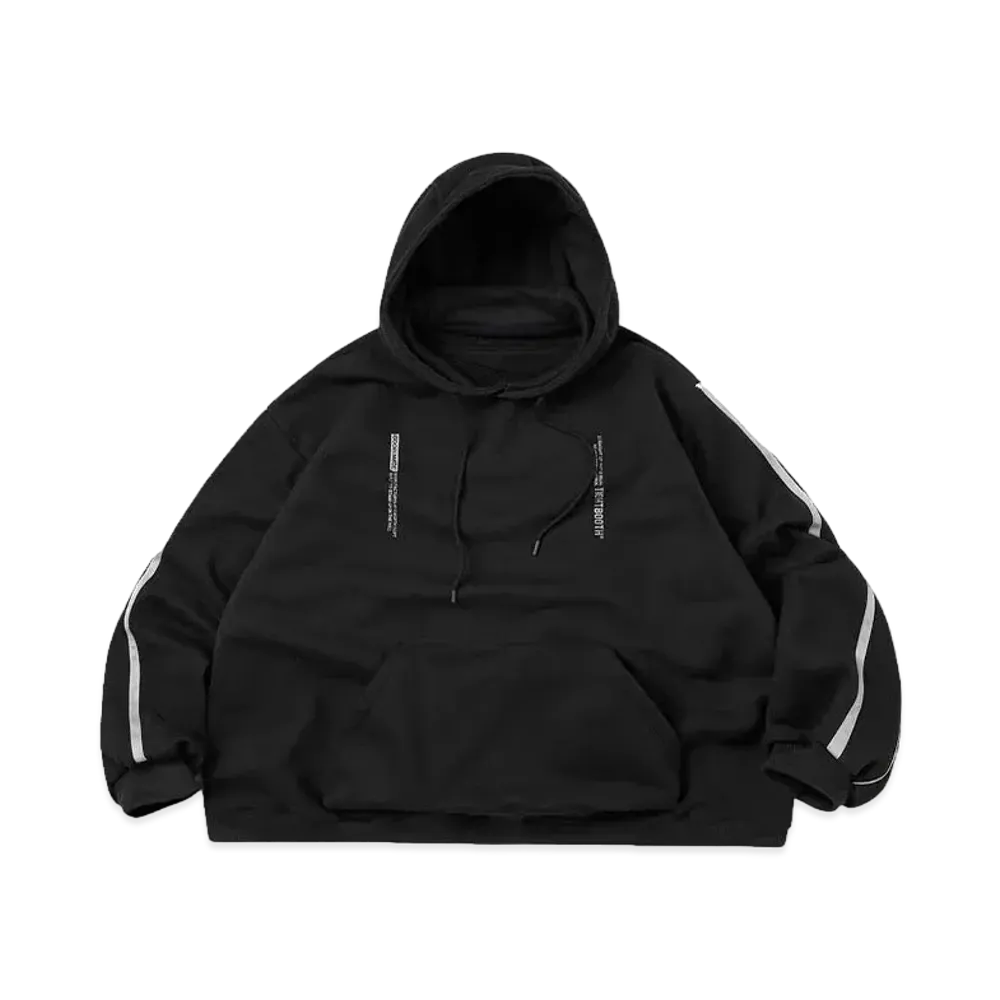 GOOPiMADE® X TIGHTBOOTH Logo Hoodie "Black"