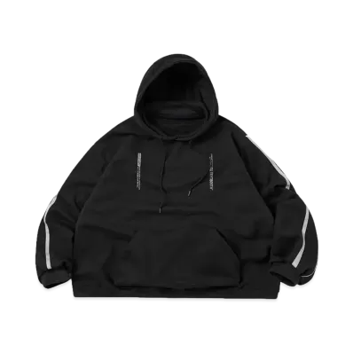 GOOPiMADE® X TIGHTBOOTH Logo Hoodie "Black"
