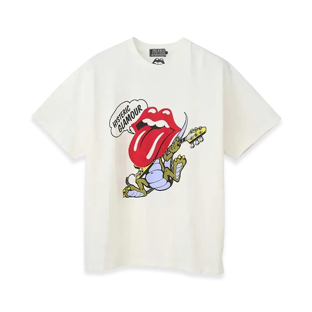 HYSTERIC GLAMOUR x THE ROLLING STONES T-shirt "White"